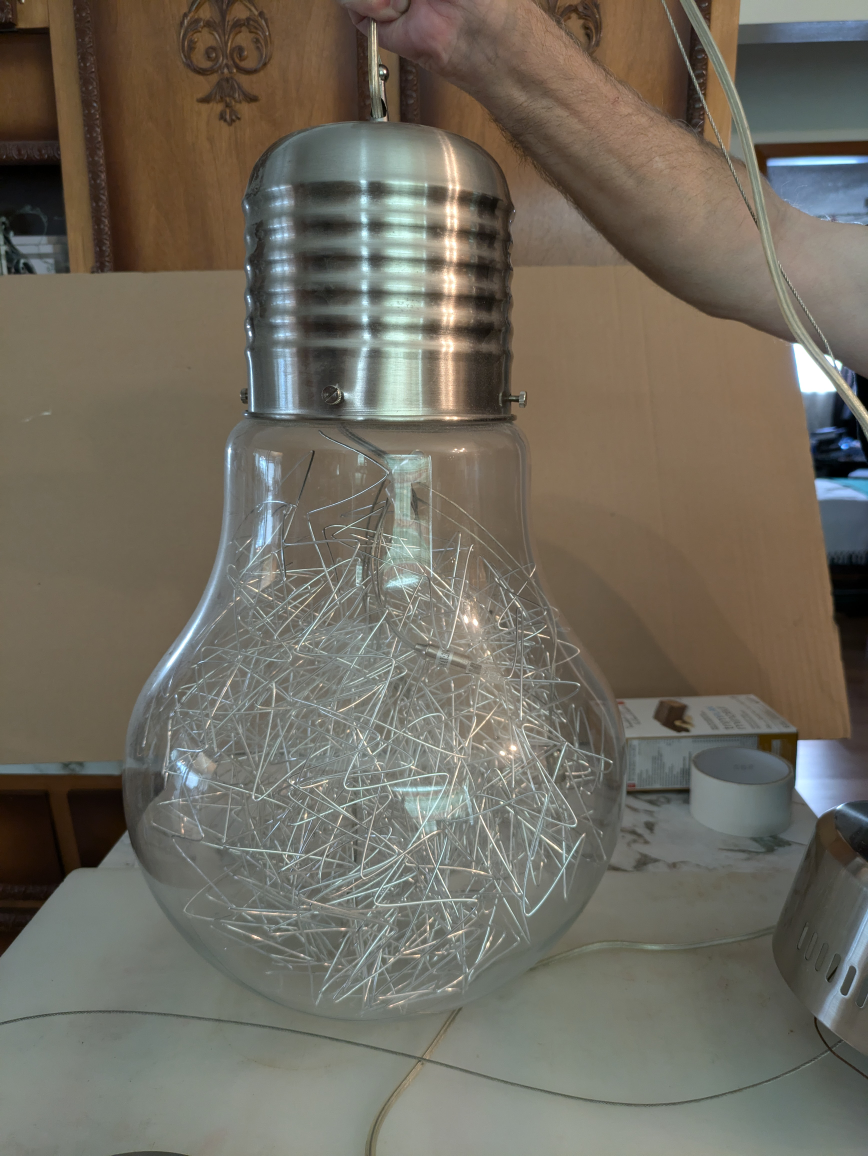 Big Bulb Ceiling Light , Chandelier
