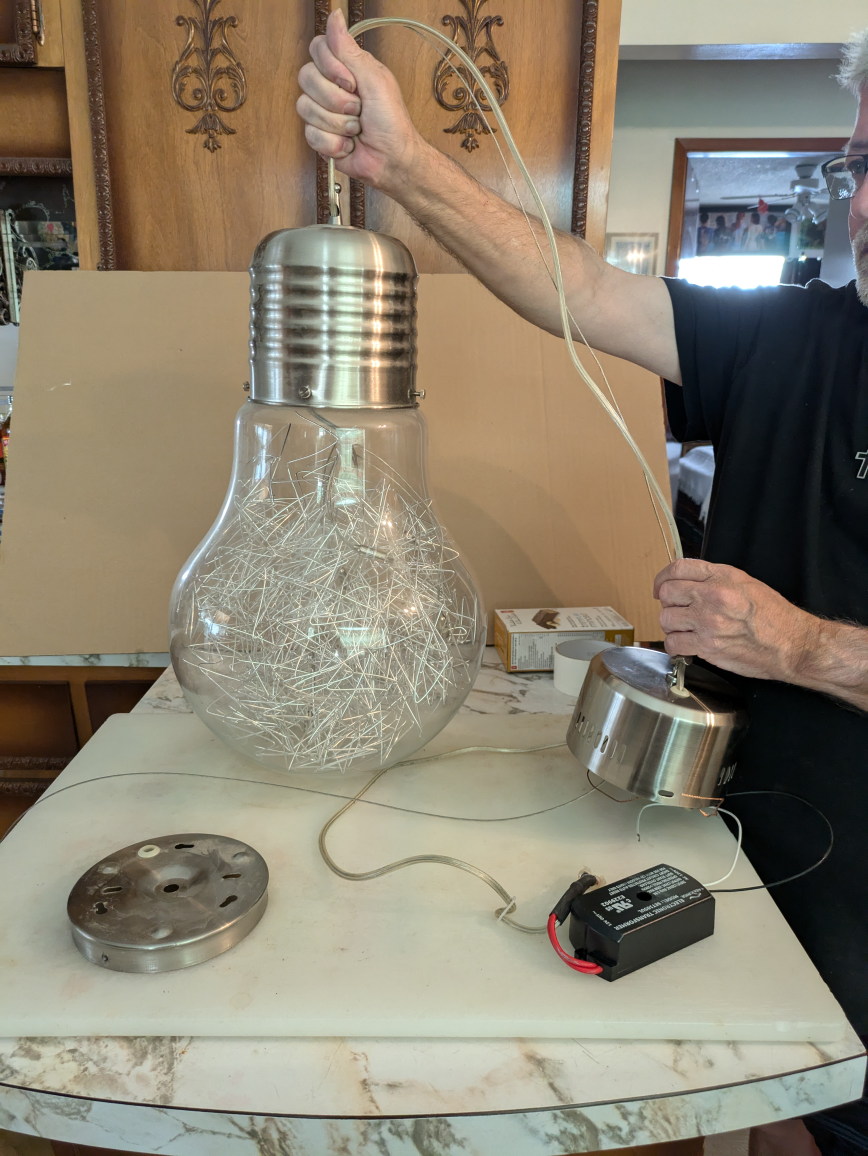 Big Bulb Ceiling Light , Chandelier - photo 2