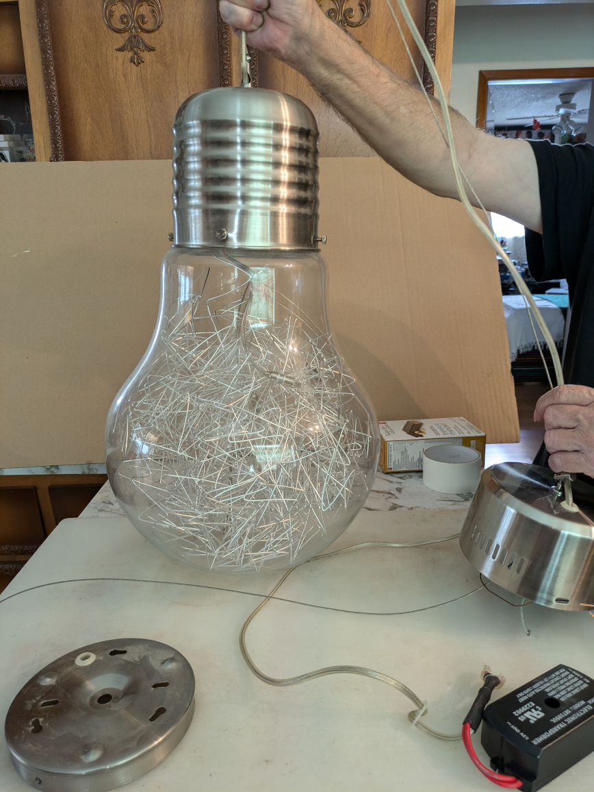 Big Bulb Ceiling Light , Chandelier - photo 3