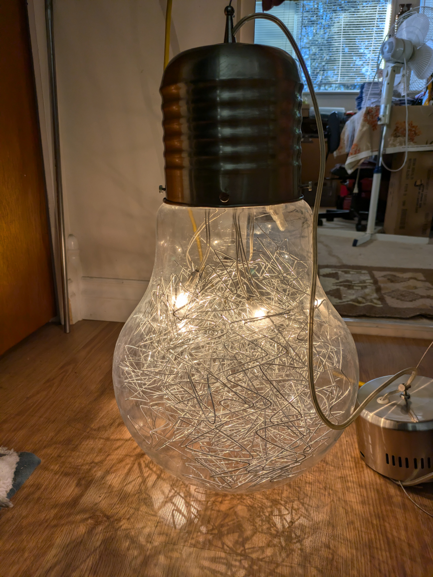 Big Bulb Ceiling Light , Chandelier - photo 4