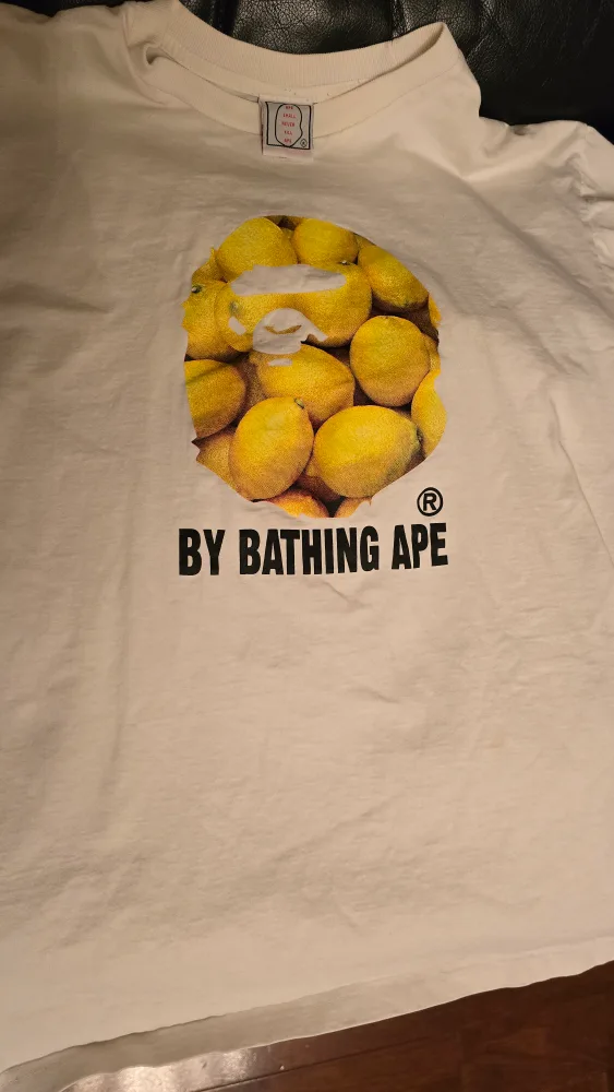 Bathing Ape Lemon T-Shirt, White thumbnail