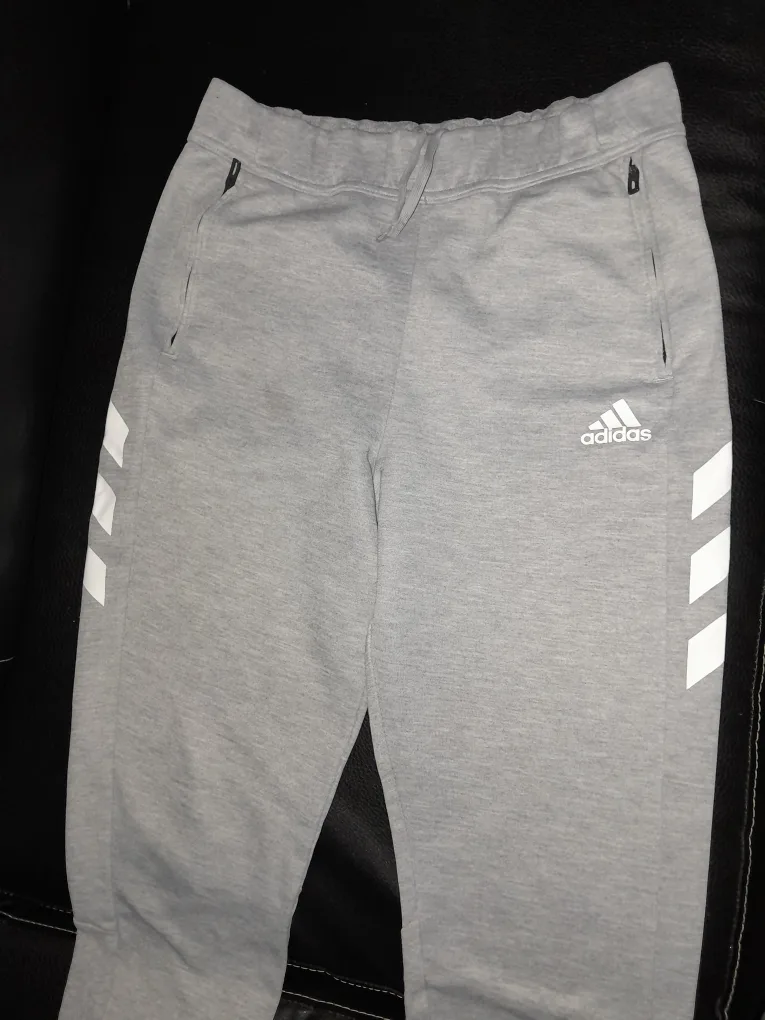 Adidas Grey Track Pants Size L image indicator(3)