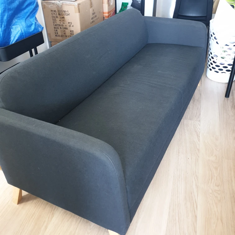 Ikea Dark Grey Sofa