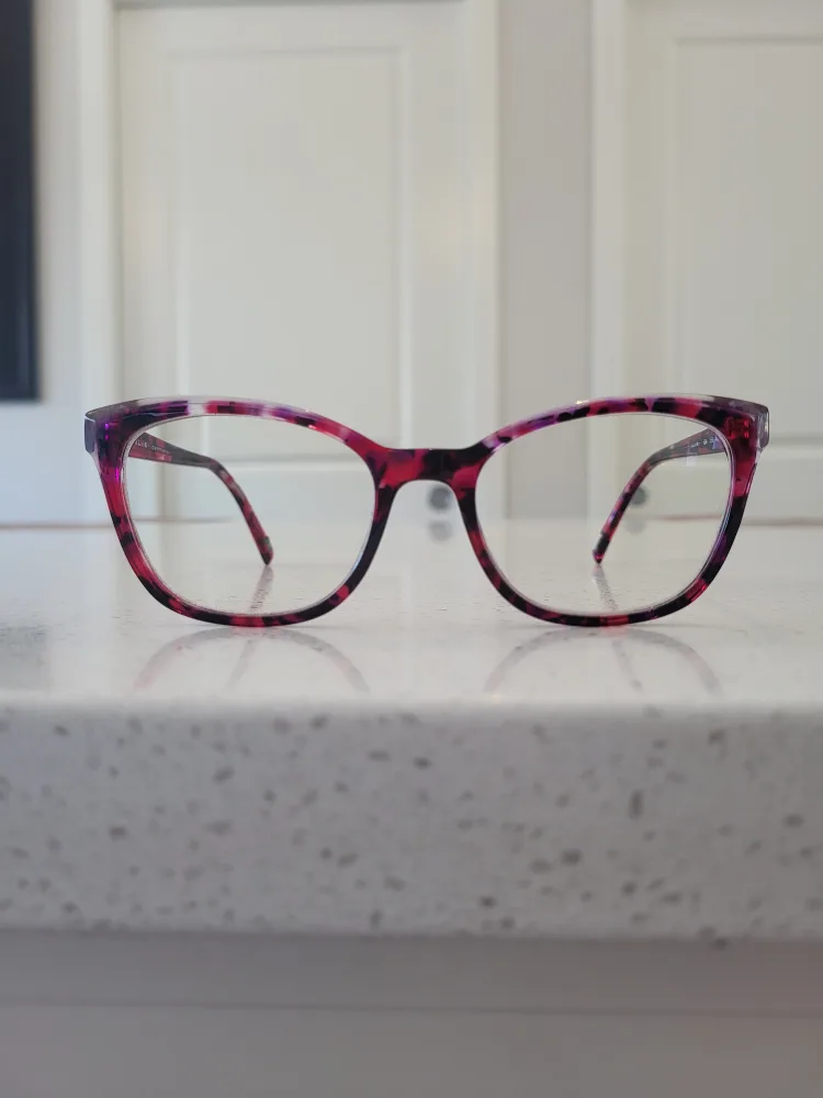 Kliik Eyeglasses - Pink & Black Frames thumbnail