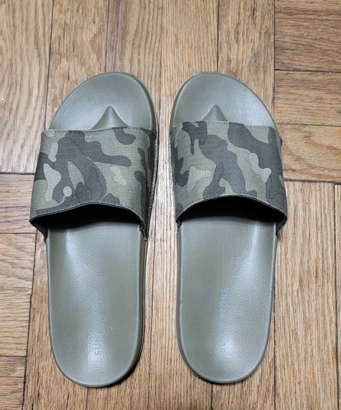 Sun + Stone Camo Slides - Men's Size 11 thumbnail