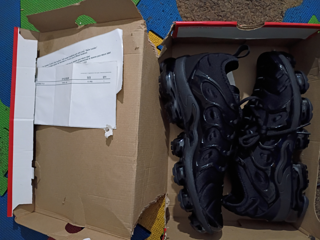 Nike Air Max Plus TN Black Size 9.5 - photo 3