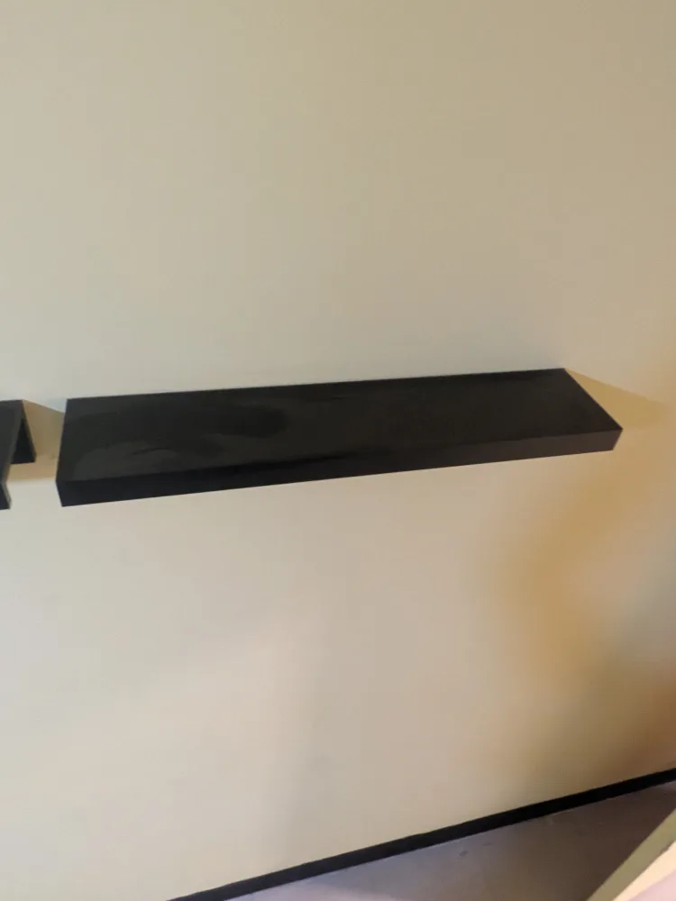 Black Floating Shelves - Set of 2 image indicator(3)