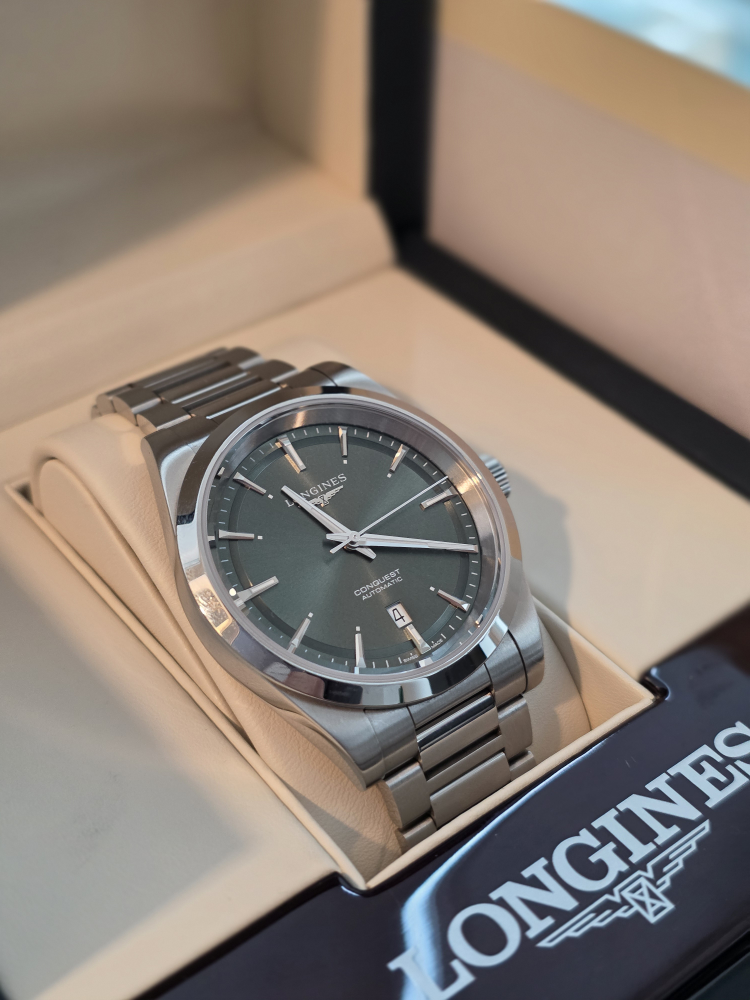 Longines Conquest 2023 41mm Green Dial Automatic Watch - photo 2