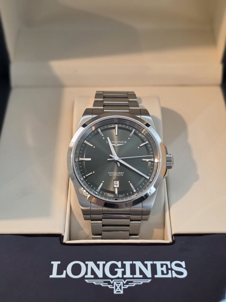 Longines Conquest 2023 41mm Green Dial Automatic Watch - photo 3