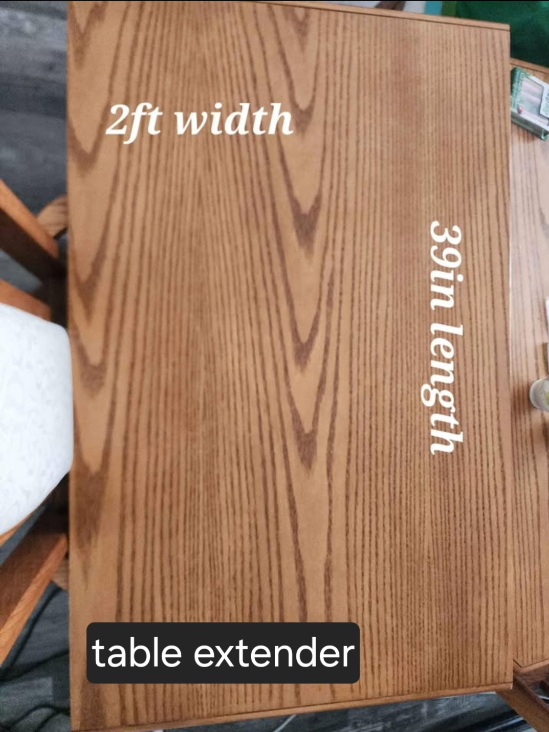 Dining Table with Extender & 6 Chairs - photo 5