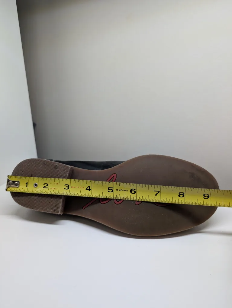 ED Ellen DeGeneres Black Leather Loafers image indicator(7)