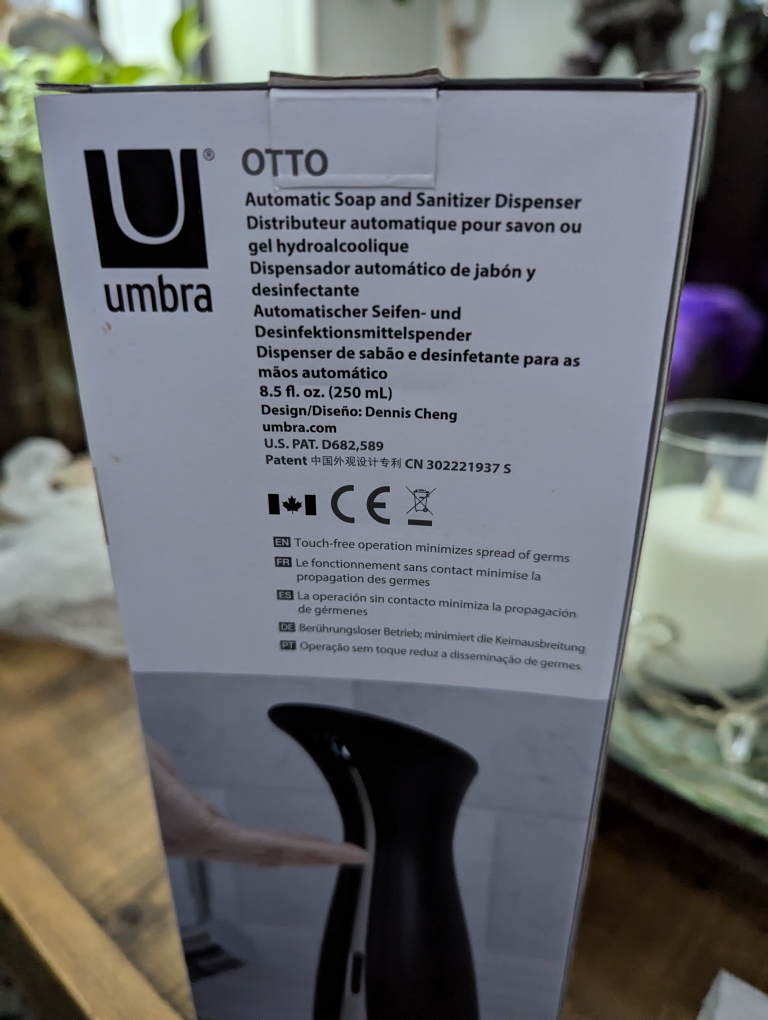 Umbra Otto Automatic Soap Dispenser - NEW! - photo 2