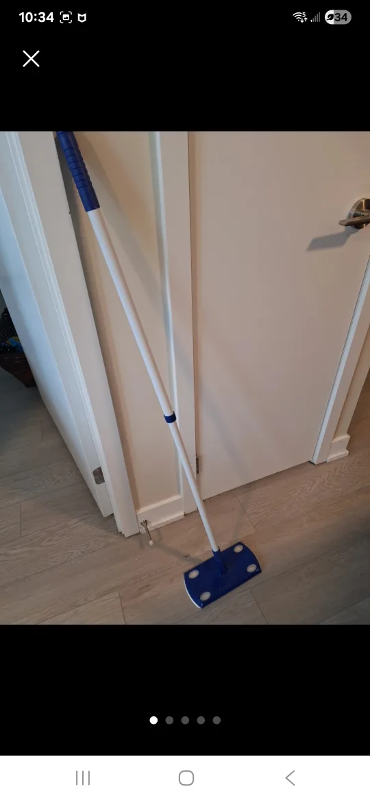 Sweeper Mop with New Washable Covers x2 & Wet Refills image indicator(2)