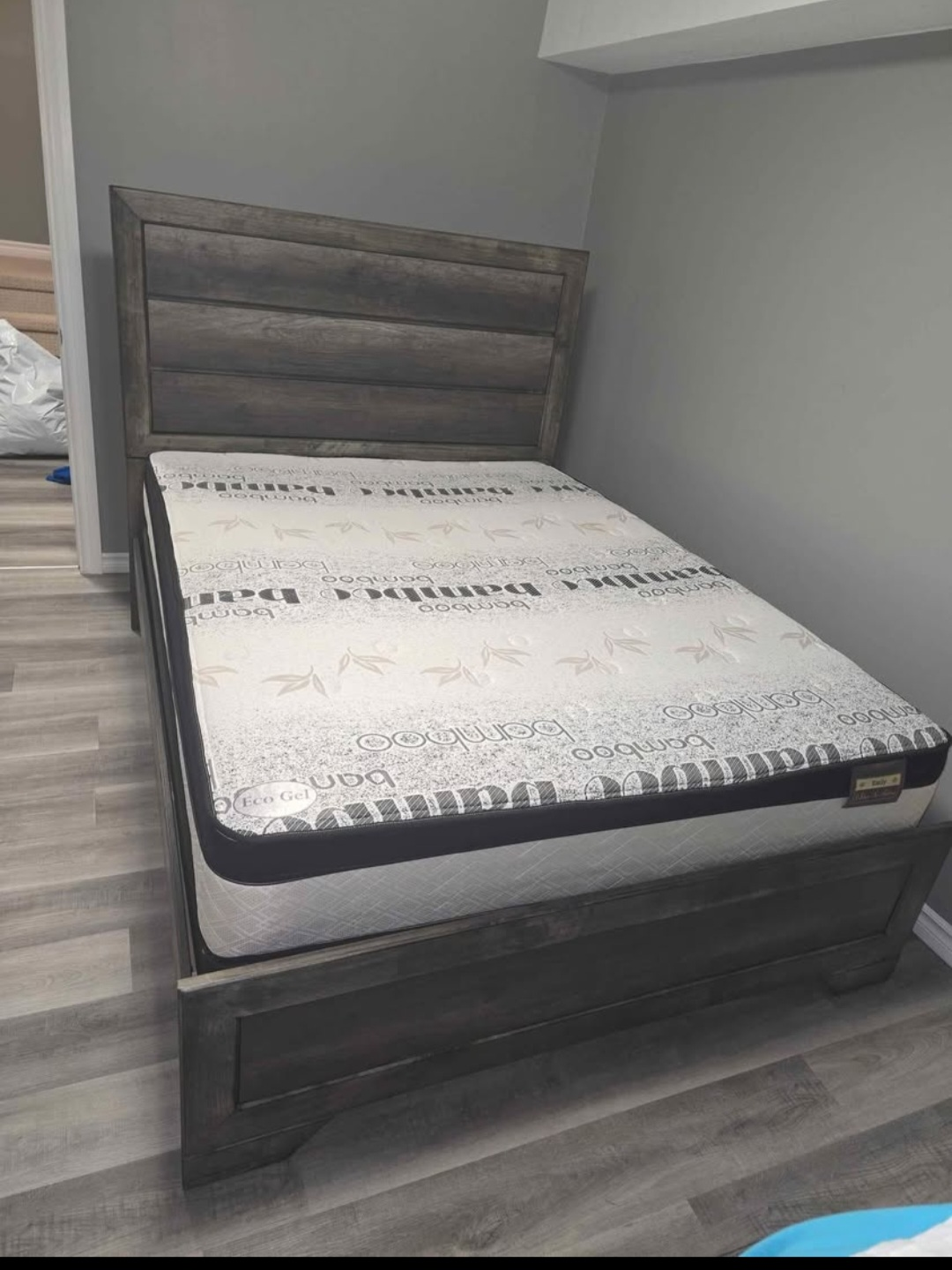 Bamboo Mattress and Bed Frame