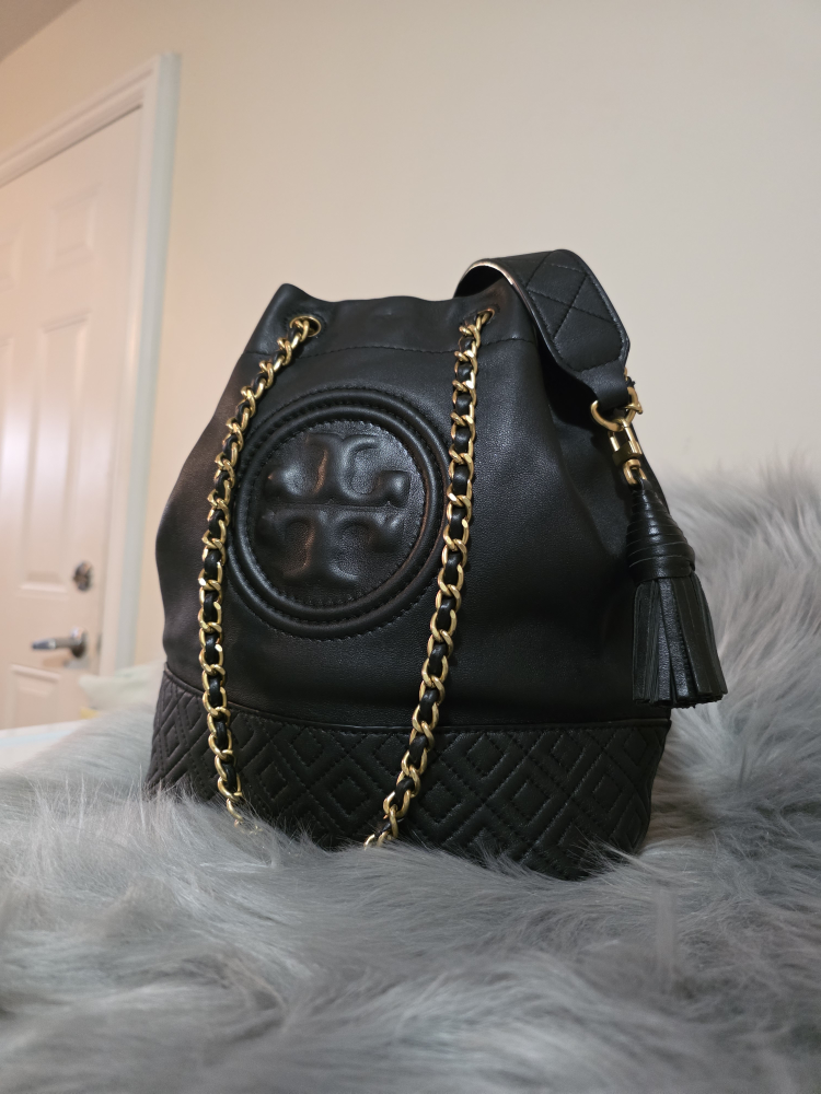 Tory Burch Leather Bucket Bag - photo 2