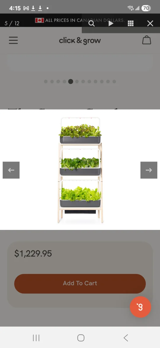 Click & Grow 3-Tier Vertical Garden thumbnail