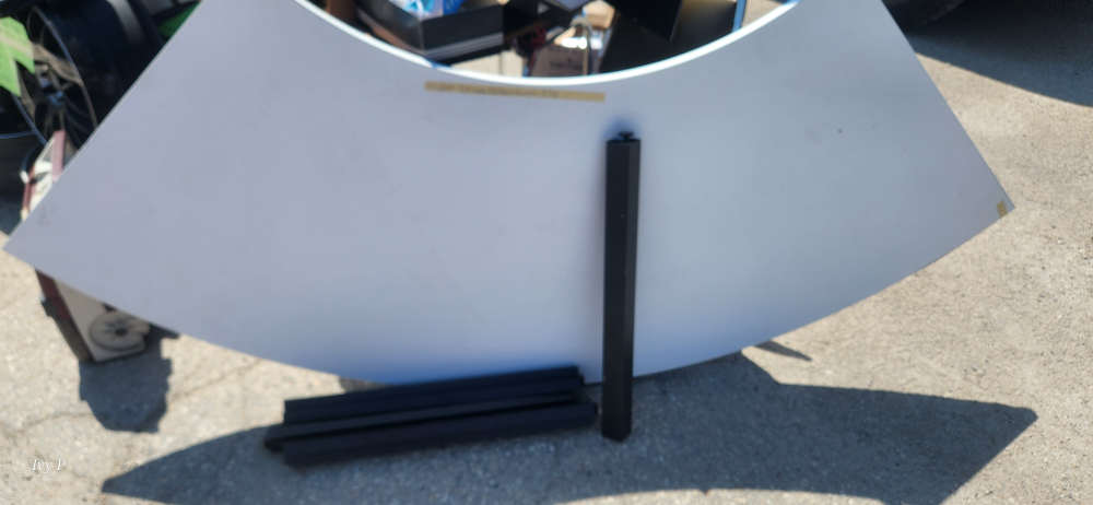 Desk Top with Footings & Brackets