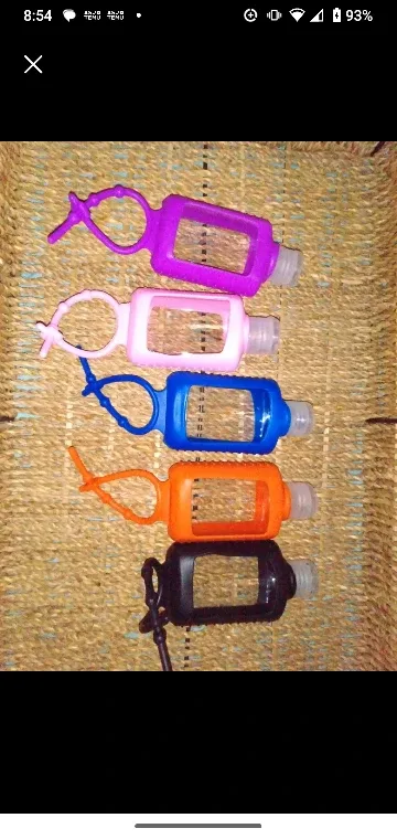 new hand sanitizer bottles  backpacks purses etc 4 camp, school thumbnail