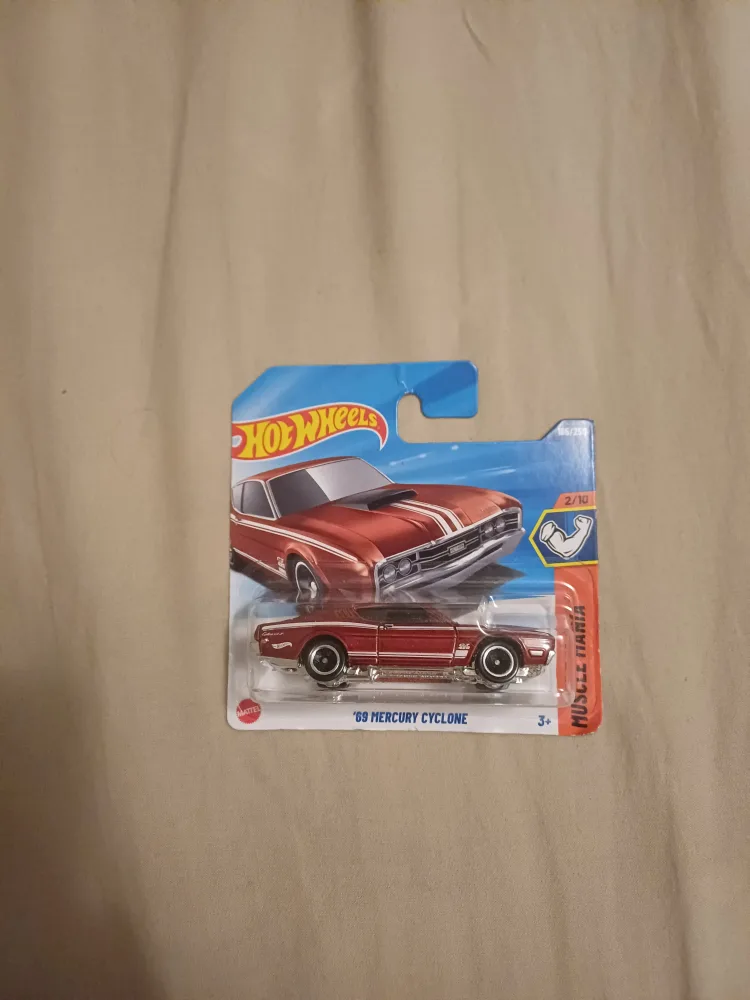 Hot Wheels '69 Mercury Cyclone Diecast Car