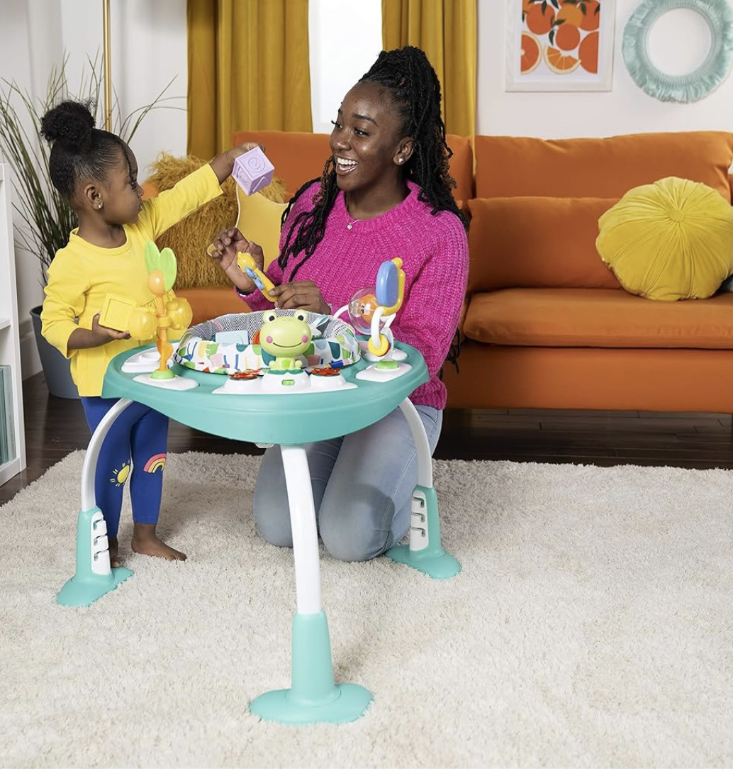 Bounce Baby 2-in-1 Activity Center Jumper & Table - photo 4