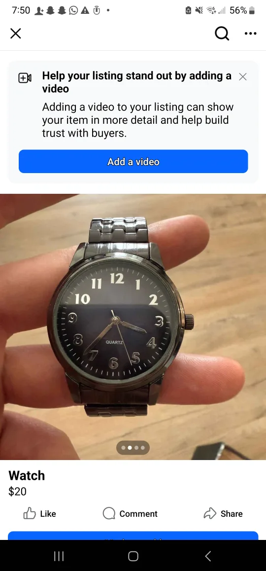 Quartz Watch - $20 thumbnail