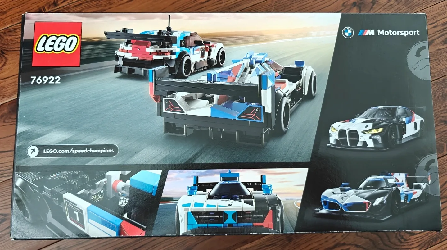 LEGO 76922 Speed Champions BMW M4 GT3 & BMW M Hybrid V8 image indicator(2)