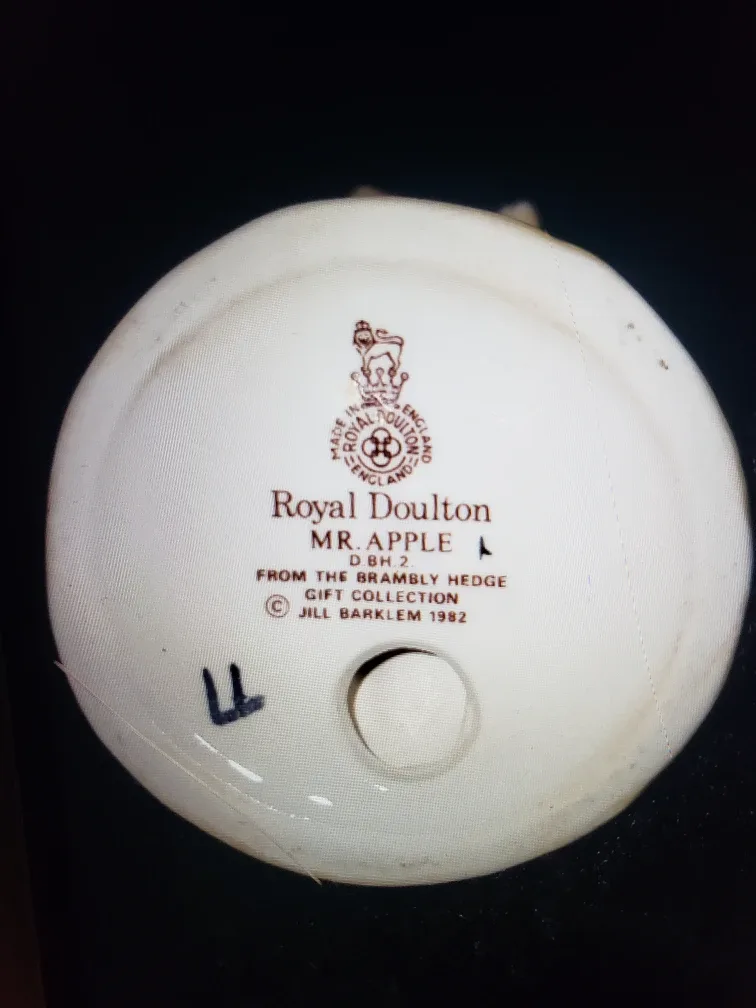Mr. Apple Royal Doulton collectable figurine image indicator(6)