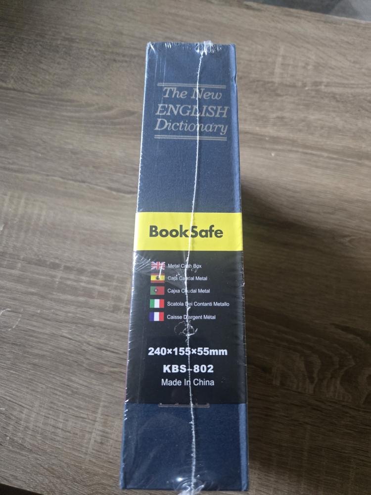 HOMESAFE BookSafe - New English Dictionary Hidden Safe - photo 2