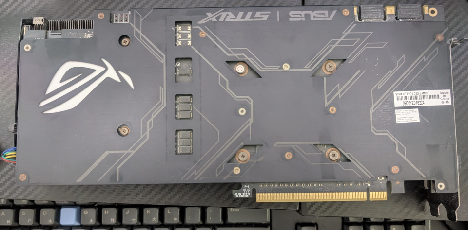 ASUS ROG STRIX GTX 1070 O8G Gaming GPU