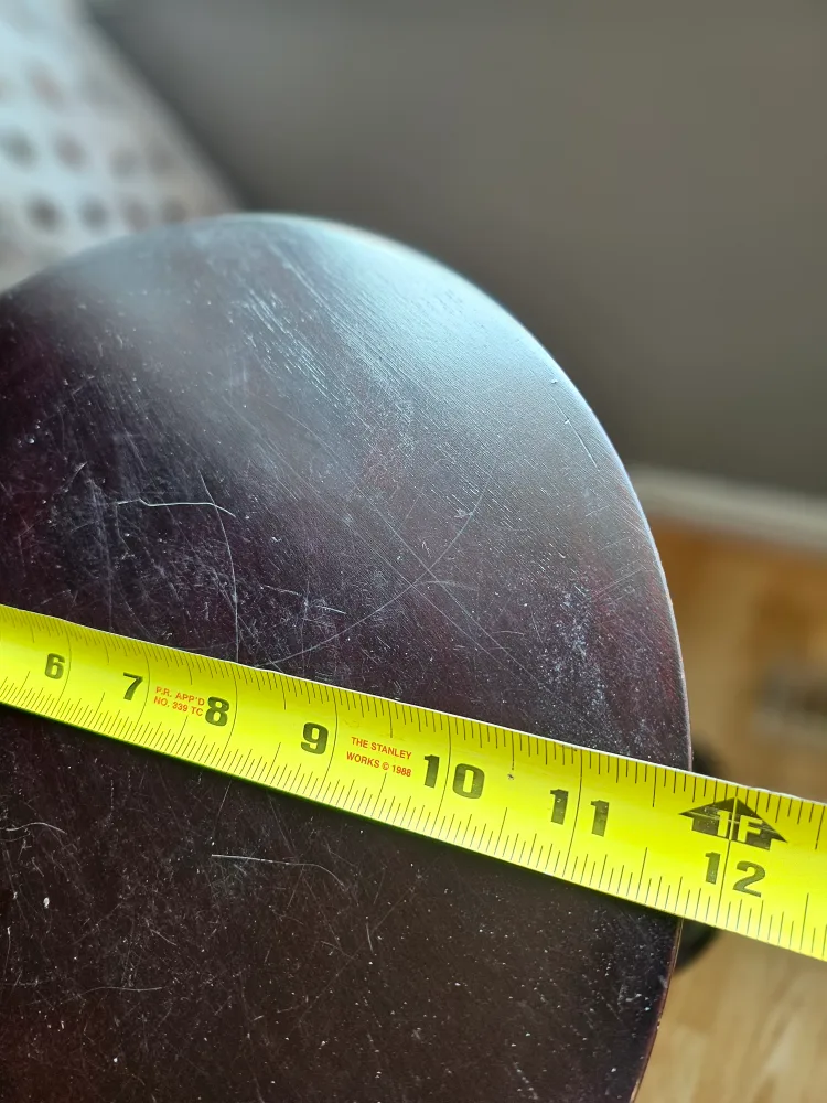 Cherry brown Decorative Pedestal Stand image indicator(7)