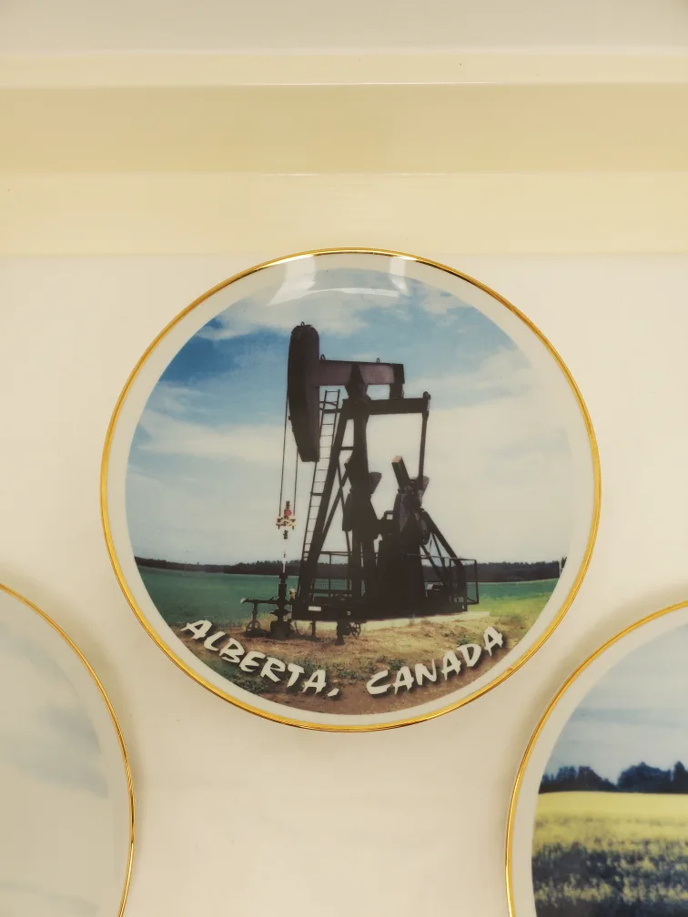 Alberta Oil Rig collectors plates image indicator(3)