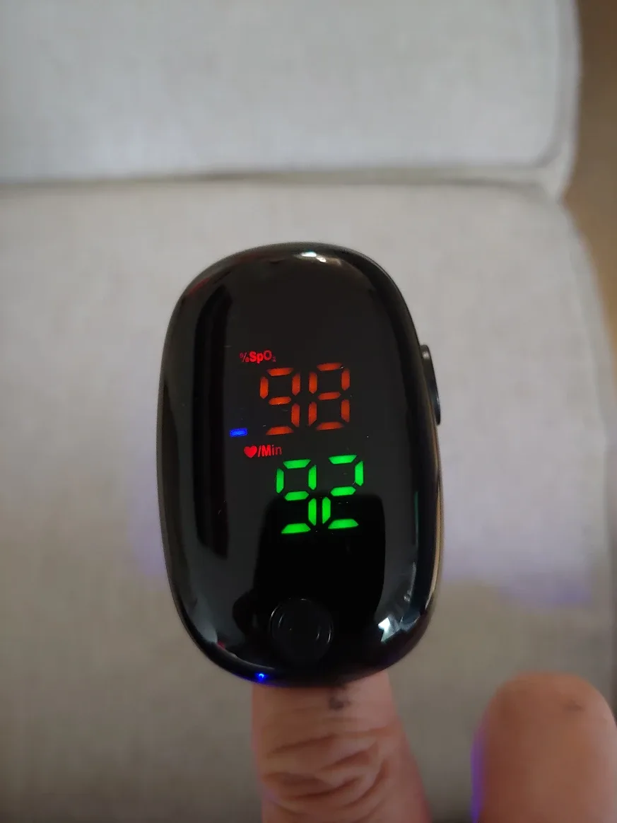 Oximeter, fingertip, SaO2 and Pulse Rate, NEW, Digital LED, image indicator(8)