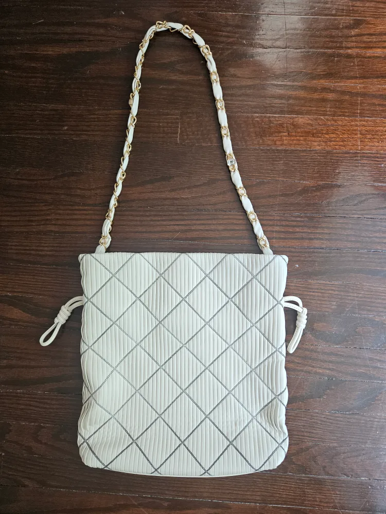 NEW TIME Leather Shoulder Bag thumbnail
