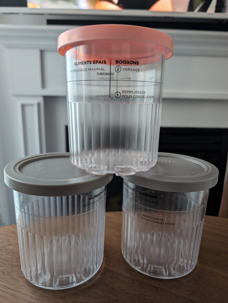3 Ninja Creami Containers