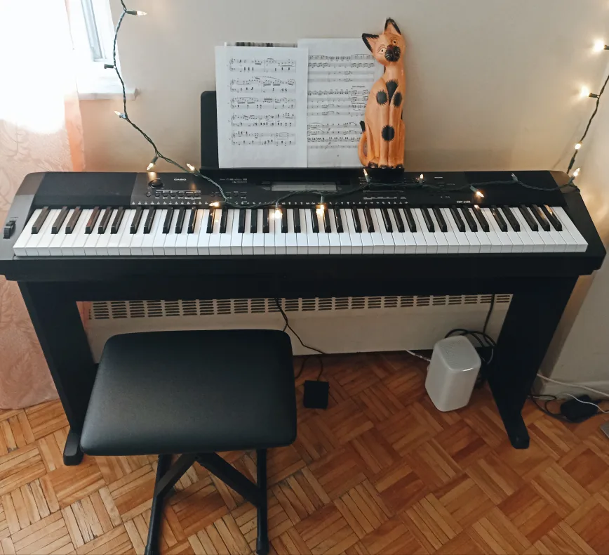 ✨Moving SALE✨Casio CDP-240R Digital Piano,Stand & Bench thumbnail
