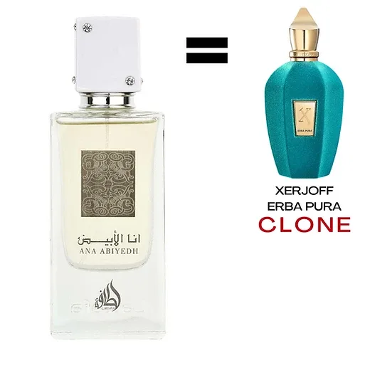 Ana Abiyedh Lattafa Perfume - Erba Pura Clone thumbnail