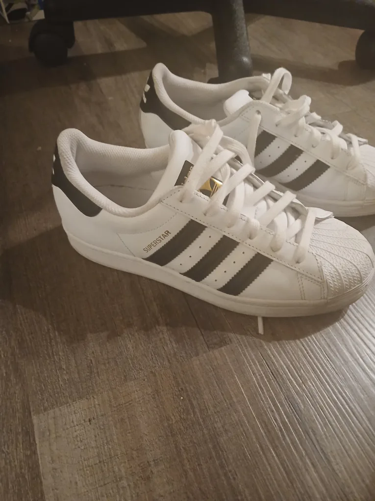 Adidas Superstar White/Black Sneakers thumbnail