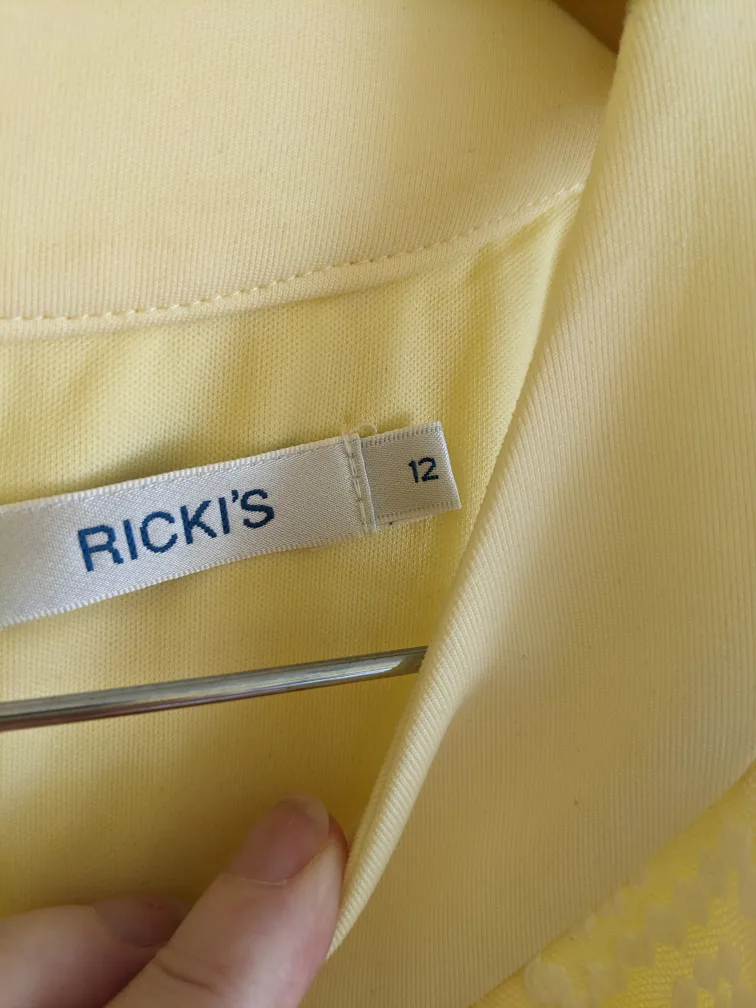 Ricki's Yellow Dress - Size 12 image indicator(3)