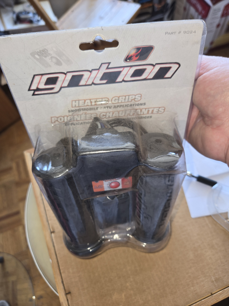 New Ignition Heated Grips - Snowmobile/ATV