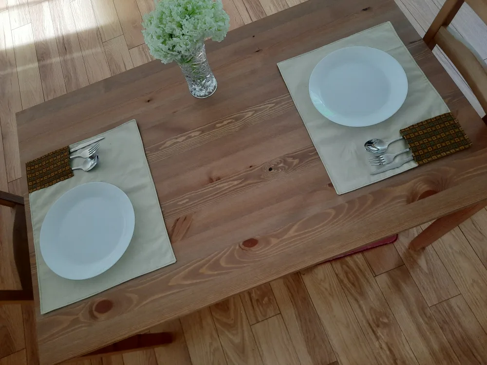 Handmade Placemats with Cutlery Pockets image indicator(9)