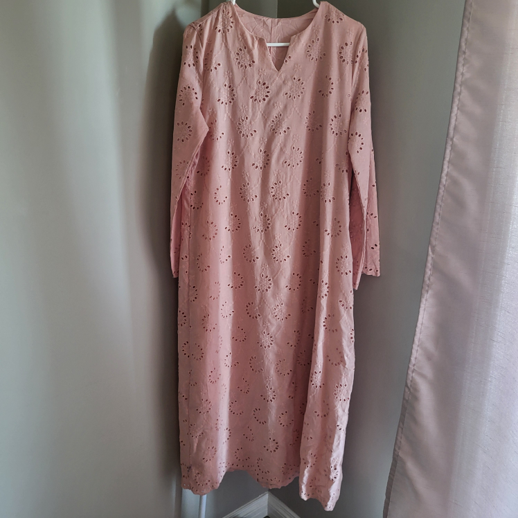 Brand New Pink Eyelet Dress