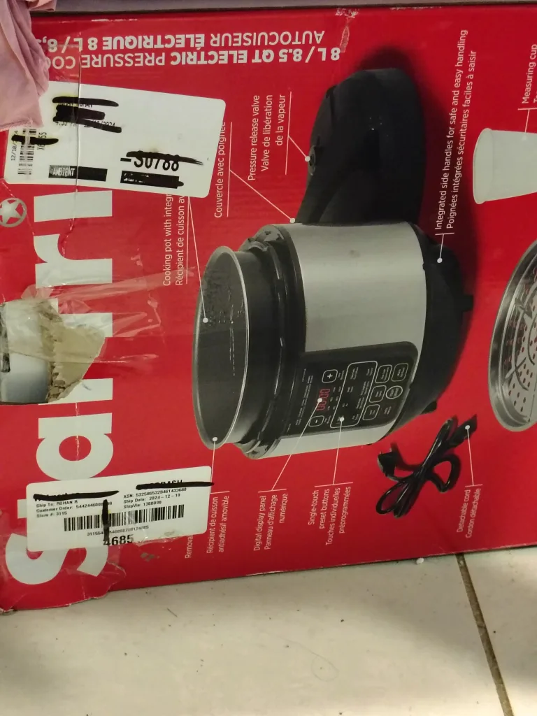 Starfrit 8L/8.5 QT Electric Pressure Cooker thumbnail
