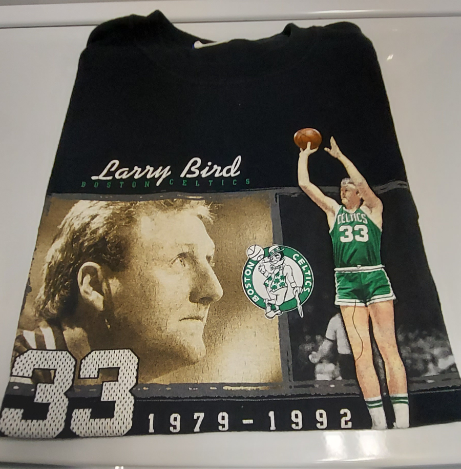 Larry Bird Boston Celtics T-Shirt (M) - photo 3