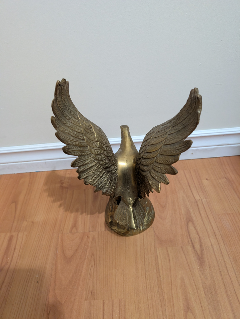 Brass Eagle Statue - photo 3