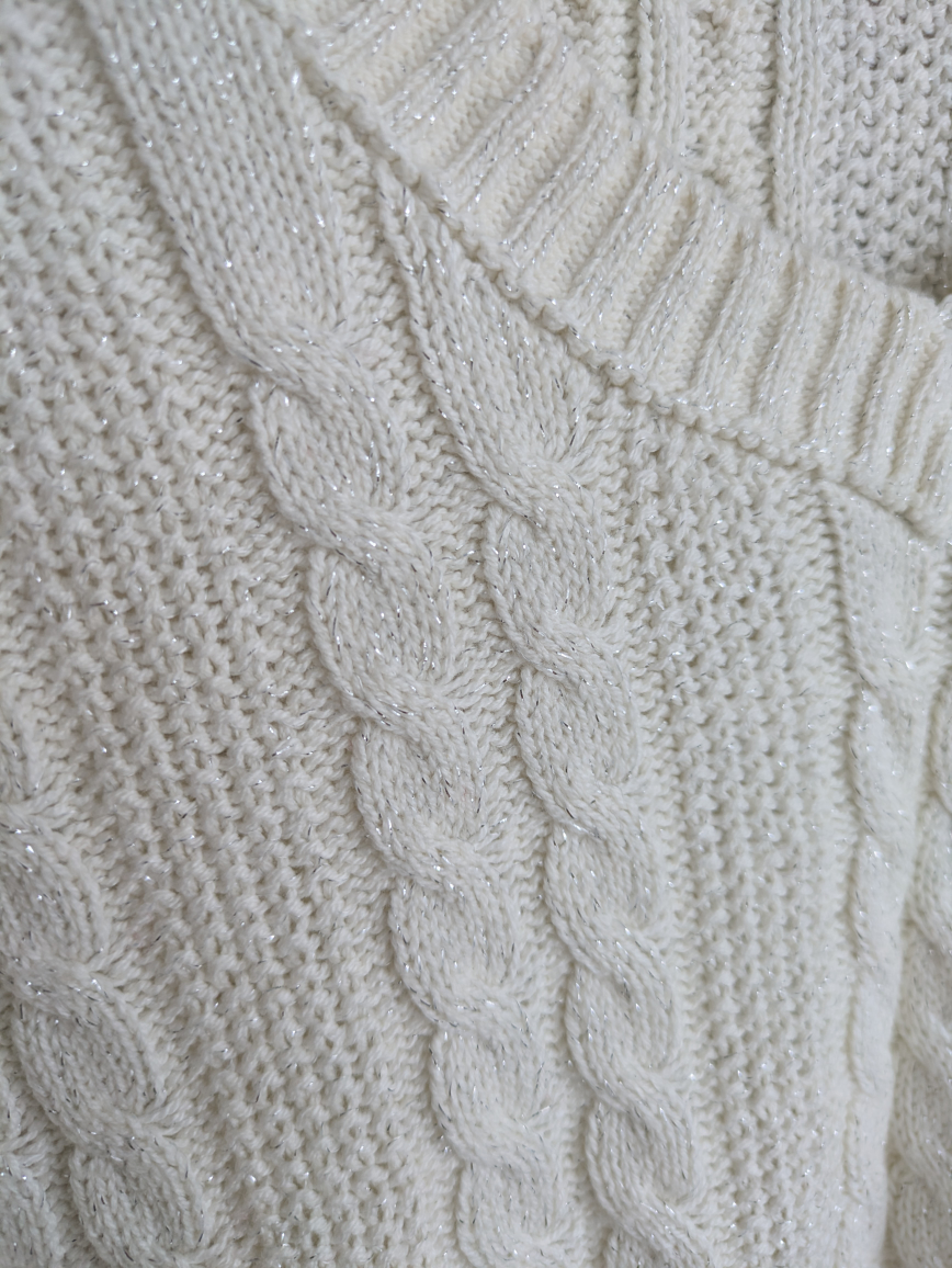Cotton sweater with rulex - photo 2