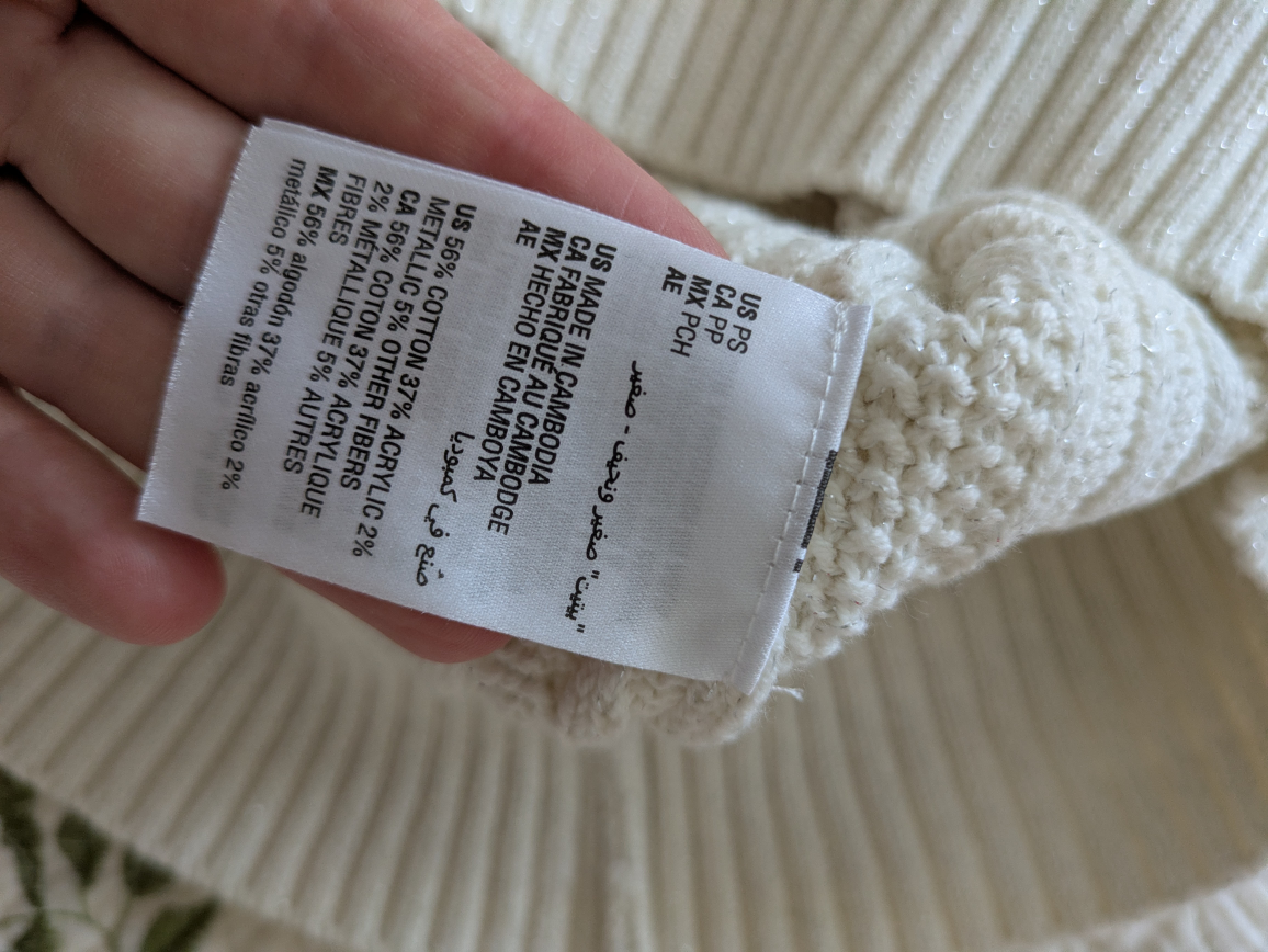 Cotton sweater with rulex - photo 3