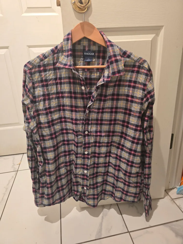Haggar Flannel Shirt thumbnail