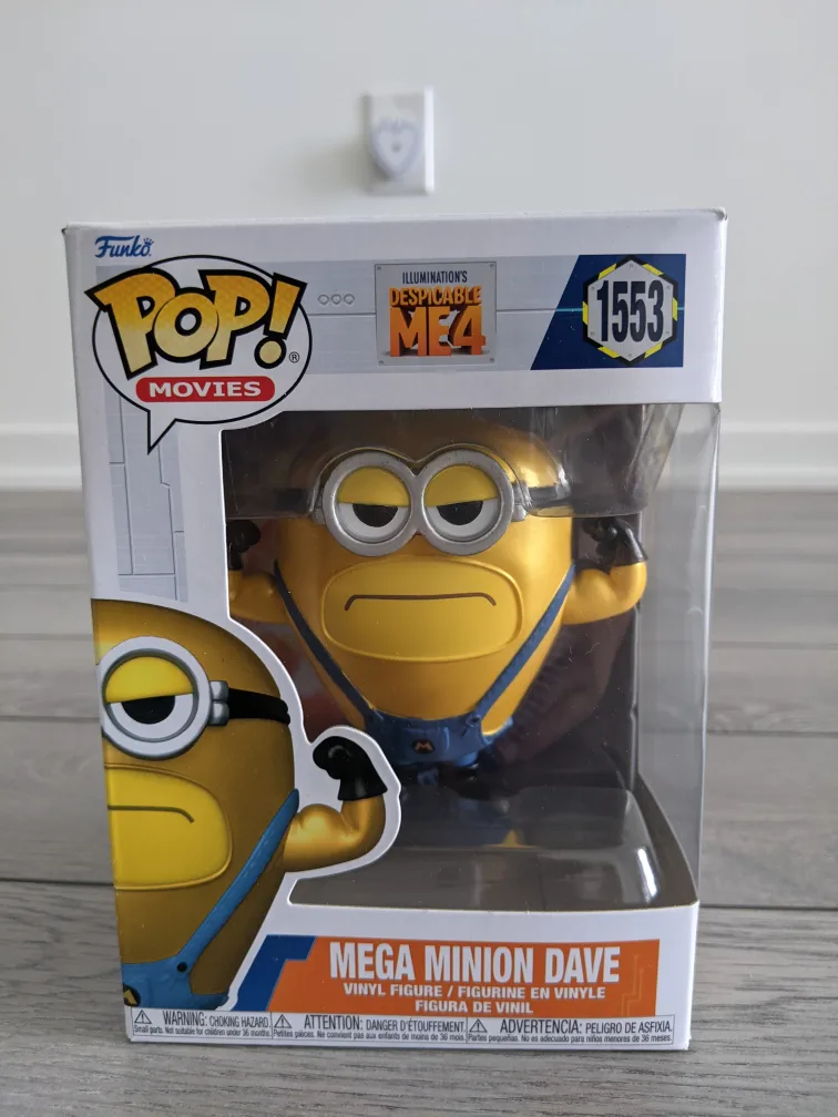 Brand New Funko Pop Mega Minion Dave thumbnail
