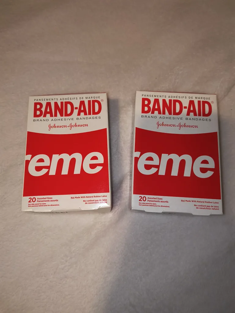 SUPREME Band-Aids - New Sealed thumbnail