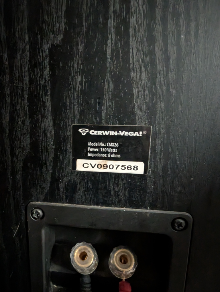 Cerwin-Vega CMX26 Tower Speakers - Pair - photo 2